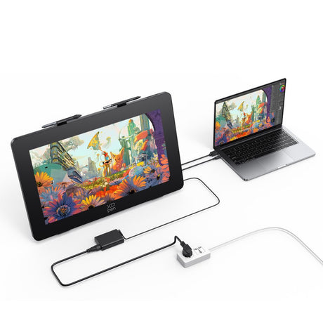 EAN 850047528476 - XPPen Artist 24 Pro (Gen 2) 4K tableta digitalizadora Negro 5080 líneas por pulgada 526 x 296 mm USB/Bluet imagen 9