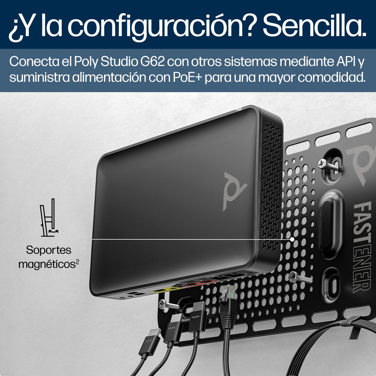 EAN 0197961146721 - HP Poly Studio G62 Video Conferencing System sistema de video conferencia 10 personas(s) Ethernet Sistema imagen 8
