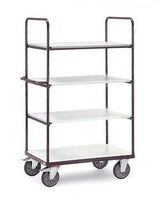 Fetra 9302 Esd Etagenwagen Acero Traglast Max. 400 Kg Gris