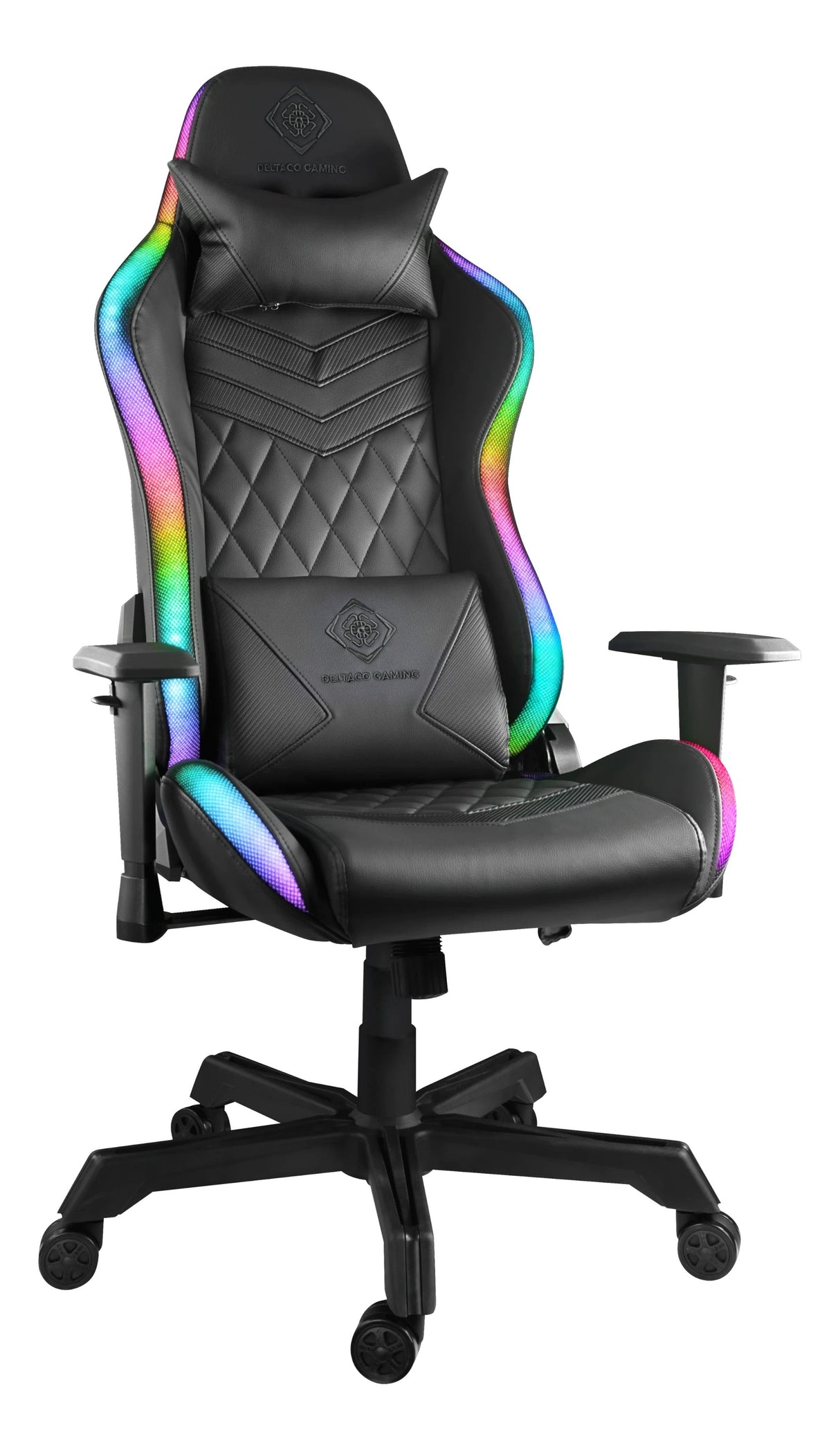 Deltaco Gaming Silla De Gaming Rgb Pch90  Silla Gamer Con Reposabrazos