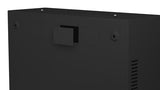 Armario Lanberg Mural Rack 19" 4u+3u/540x200 Bajo Perfil Negro Ensamblado