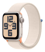 Apple Watch Se Gps 40mm Starlight Aluminium Case With Starlight Sport Loop