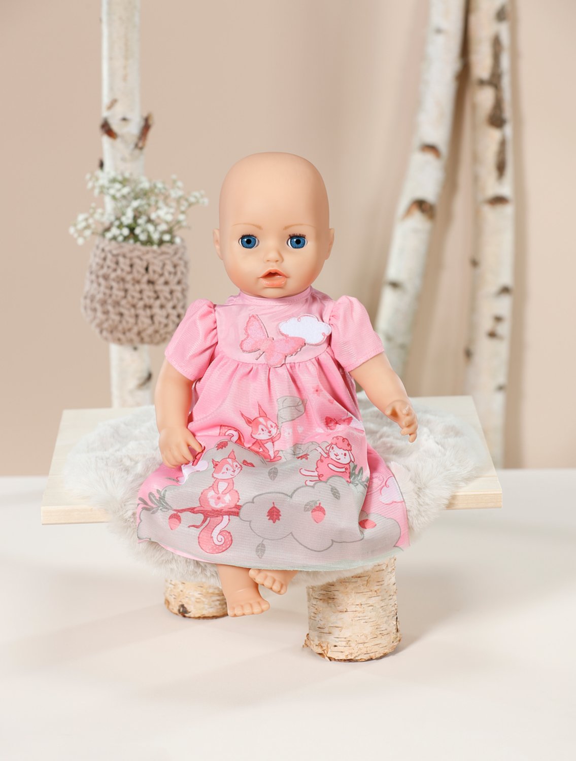 Zapf Creation Baby Annabell® Vestido Rosa, Accesorios Para Muñecas (43cm) 709603
