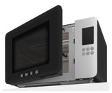 Smeg Mikrowelle M. Grill Moc01blmeu , Negro