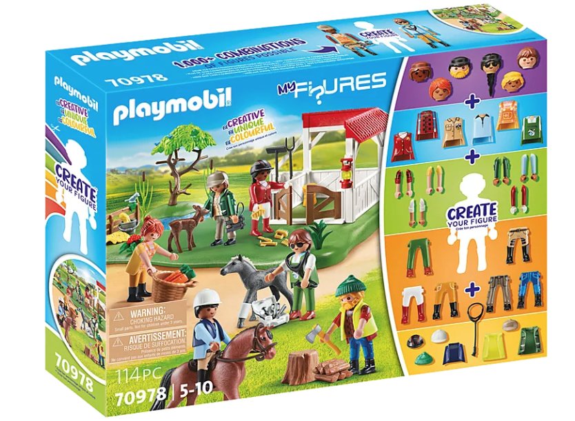 Playmobil My Figures : Rancho Caballos