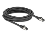 Cable Delock Rj45 De Red Cat.8.1 S/Ftp 5 M Bis 40 Gbps Negro