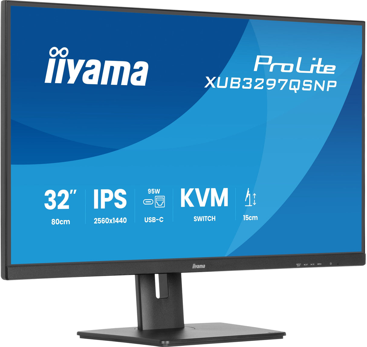 Monitor Iiyama  32" Xub3297qsnp-B1 16:9 2xhdmi+Dp+Usb-C