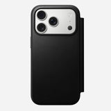 Nomad Modern Leather Folio Iphone 17 Pro Black