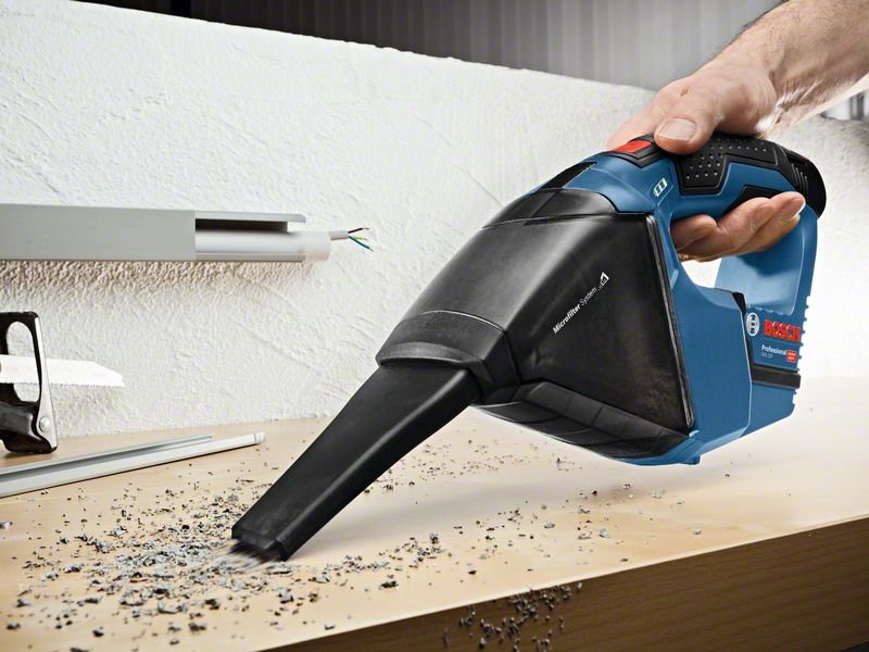 Aspirador De Mano Bosch Gas 12v Professional Negro, Azul, Rojo