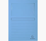 Exacompta Subcarpeta Forever A4 C/Ventana 130gr Paquete De 25 Colores Surtidos