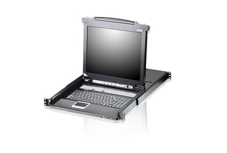 EAN 4710469344411 - ATEN CL5708M consola de rack 43,2 cm (17") Negro 1U imagen 1