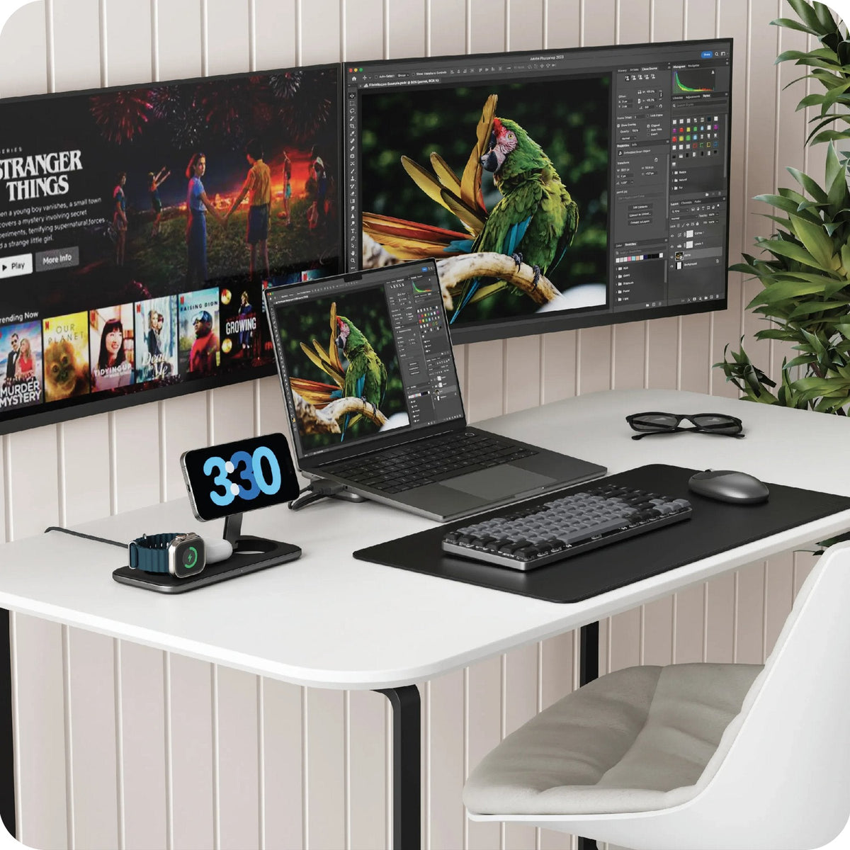Qi2 Trio Wireless Charging Pad