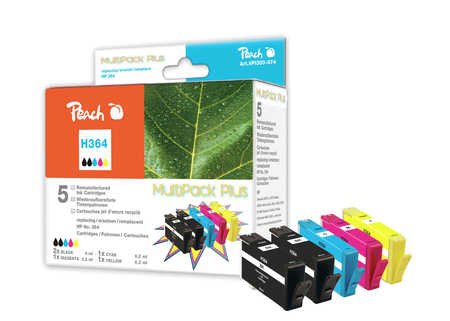 Peach Patrone Hp Nr.364 2xbk Multipackplus Retail    Comp.