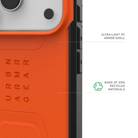 EAN 840283925504 - Urban Armor Gear Civilian funda para teléfono móvil 16 cm (6.3") Naranja imagen 6