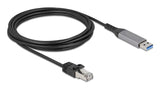 Cable Delock Usb Lan Usb Typ-A A Rj45 Gigabit Ethernet 3 M