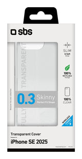Sbs Skinny Cover Iphone 16e Transparent