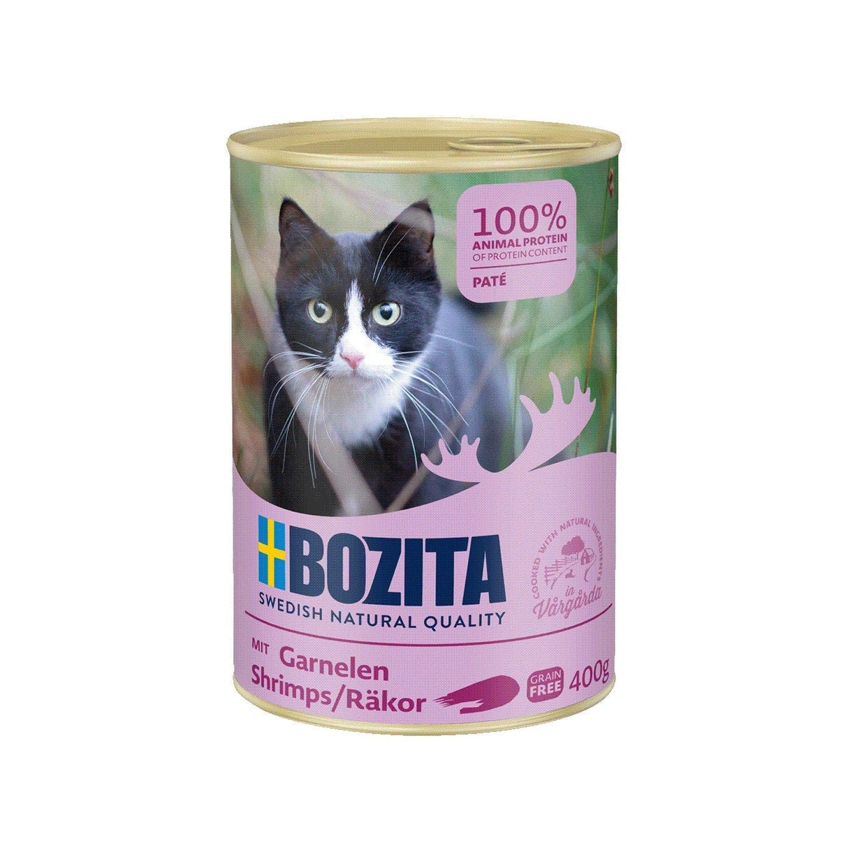 Bozita Paté De Gambas - Comida Húmeda Para Gatos - 400g