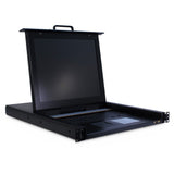 EAN 4260455641784 - Inter-Tech KVM-1708 consola de rack 43,2 cm (17") 1280 x 1024 Pixeles Acero Negro imagen 1