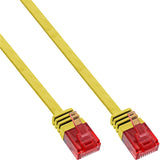 Inline Flat Ultraslim Cable De Red U/Utp Cat.6 Gigabit Ready Amarillo 7m