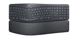 Teclado Francés Logitech Ergo K860 Split Keyboard For Business Inalámbrico Bluetooth Le Azerty Grafito