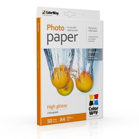 EAN 6942941817382 - Colorway PG200050A4 papel fotográfico A4 Blanco Brillo imagen 1