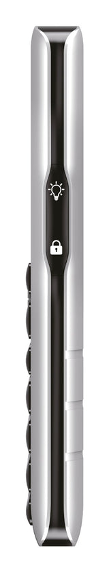 Beafon Sl260 Lte - 4g, Silver Line, Grosstastenhandy, Plata-Schwarz
