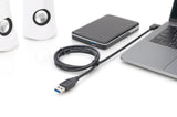 Assmann Electronic Ak-300147-010-S Cable Usb 1 M 3.2 Gen 2 (3.1 Gen 2) Usb C Usb A Negro