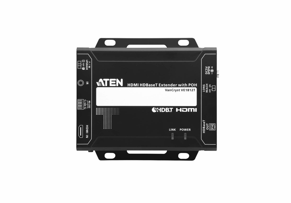 Aten Ve1812t Extensor Audio/Video Transmisor De Señales Av Negro