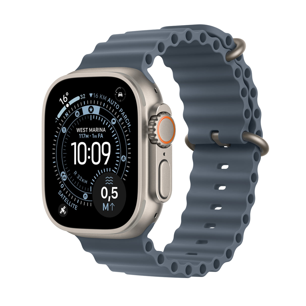 EAN 195950608830 - Apple Watch Ultra 3 OLED 49 mm Digital 422 x 514 Pixeles Pantalla táctil 5G Titanio Wifi GPS (satélite) imagen 1