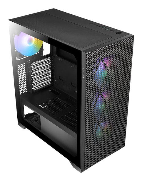Azza Hive 450m Gaming Miditower Black Rgb 3xargb Lã¼fter