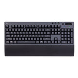 Teclado Aleman Thermaltake W1 Wireless Titanio/Negro, Cherry Mx Red Gkb-Wow-Rdsngr-01