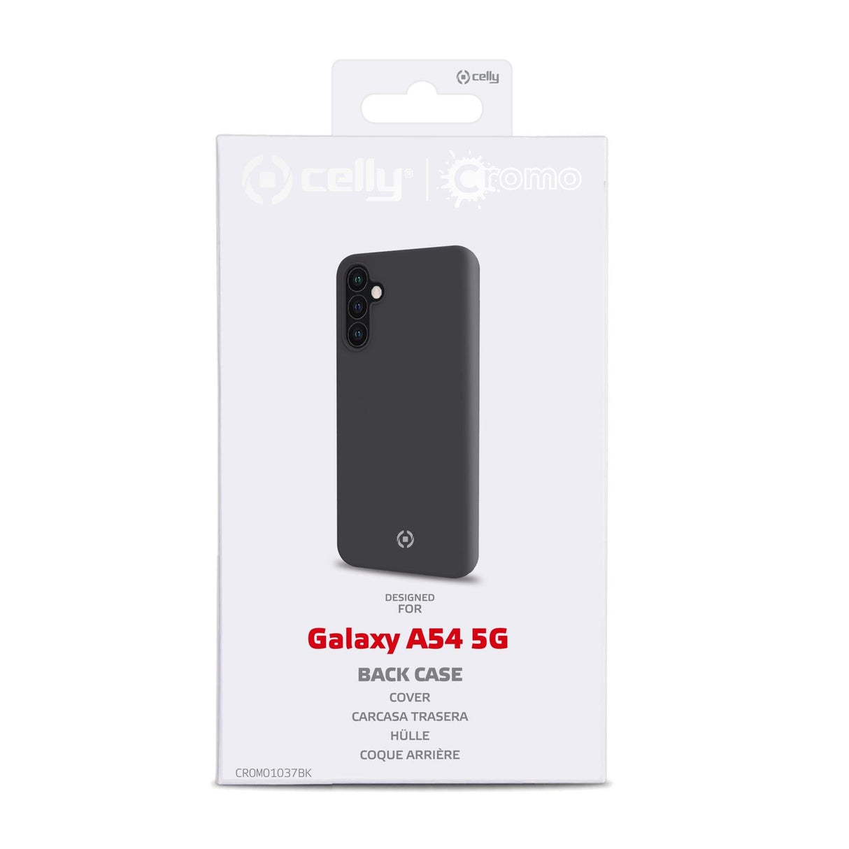 Celly Cromo1037bk Funda Para Samsung Galaxy A54 5g  (6.4") Negro