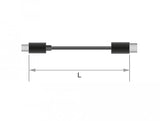 Delock 85584 Cable Hdmi -> Dvi-D 2m  Negro