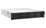 EAN 4711103082249 - QNAP TS-h1887XU-RP NAS Bastidor (2U) Intel Xeon E E-2334 16 GB DDR4 0 TB QuTS hero Negro, Blanco imagen 3