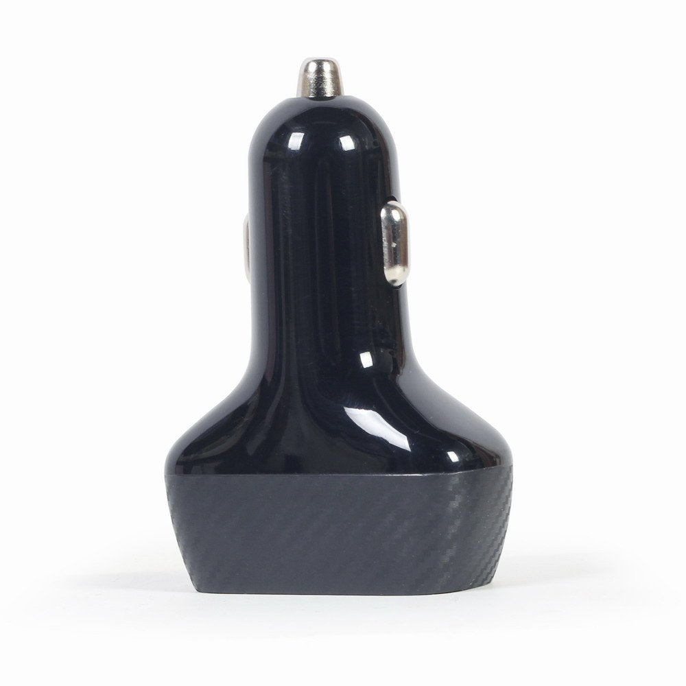 Gembird Ta-U2qc3-Car-01 Cargador Rápido De Coche Usb 2 Puertos Qc3.0 36w Negro