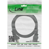 Cable De Alimentación Inline, Australia A 3 Pines Iec C13, Negro, 0,5 M