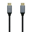 EAN 8436574704709 - AISENS A149-0434 cable DisplayPort 0,5 m Negro, Gris imagen 1