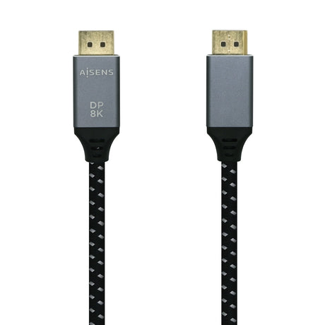 EAN 8436574704723 - AISENS A149-0436 cable DisplayPort 1,5 m Negro, Gris imagen 1