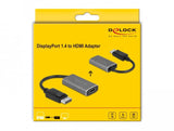 Delock Adaptador Activo Displayport 1.4 A Hdmi 8k Con Función Hdr