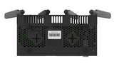 EAN 0708747435764 - Mikrotik RB4011iGS+5HacQ2HnD-IN router inalámbrico Gigabit Ethernet Doble banda (2,4 GHz / 5 GHz) Negro imagen 4