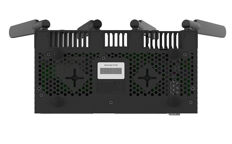 EAN 4752224002693 - Mikrotik RB4011iGS+5HacQ2HnD-IN router inalámbrico Gigabit Ethernet Doble banda (2,4 GHz / 5 GHz) Negro imagen 4