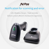 EAN 0741049304857 - AVPos AVP-BT230-2D lector de código de barras Lector de códigos de barras portátil 1D/2D CMOS Negro imagen 5