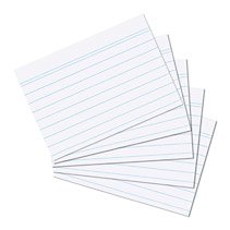 Herlitz 1150507 Ficha Blanco A5 100 Pieza(S)