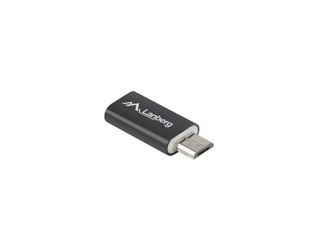 EAN 5901969418521 - Lanberg AD-UC-UM-01 cambiador de género para cable Micro-USB 2.0 Type B USB 2.0 Type C Negro imagen 2