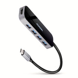 EAN 8595247907028 - Axagon HMC-6H4A base para portátil y replicador de puertos Alámbrico USB 3.2 Gen 1 (3.1 Gen 1) Type-C Neg imagen 1