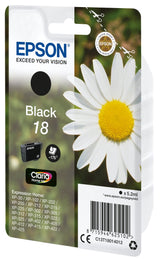 Epson Daisy Cartucho 18 Negro [Etiqueta Rf]