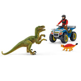 Schleich Dinosaurs         41466 Quad Escape From Velociraptor