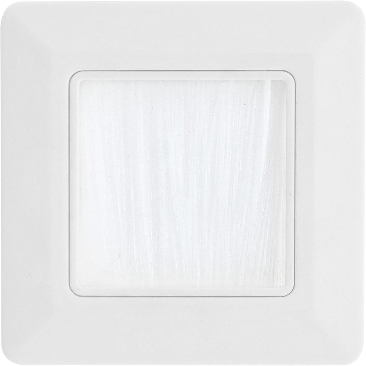 Marco De Pared Inline Con Paso De Cepillo, Para Tv, Blanco Ral9010
