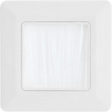 Marco De Pared Inline Con Paso De Cepillo, Para Tv, Blanco Ral9010