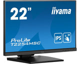 Monitor Iiyama 54.6cm 21 5" T2254msc-B1ag 16:9 M-Touch Hdmi+Dp+Usb Retail